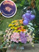 Balonlu Renk Cümbüşü Aranjmanı