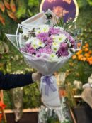 The Dance Of White and Pink Buket