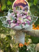 Soft Lila Büyük Boy Buket