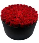 Dev Kutuda Kırmızı Gül