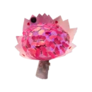 Işıklı Kelebek Buketi Pembe