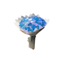 Işıklı Kelebek Buketi Mavi