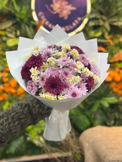 Nergisli Kasımpatı Buketi