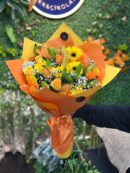 Turuncu Aşkı Buketi