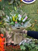 İncili Kağıtta 21'li Lale Buketi