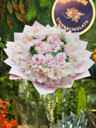 Yapay Ayıcıklı Buket