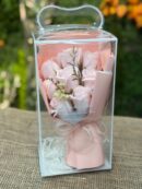 Çantada Yapay Mini Buket