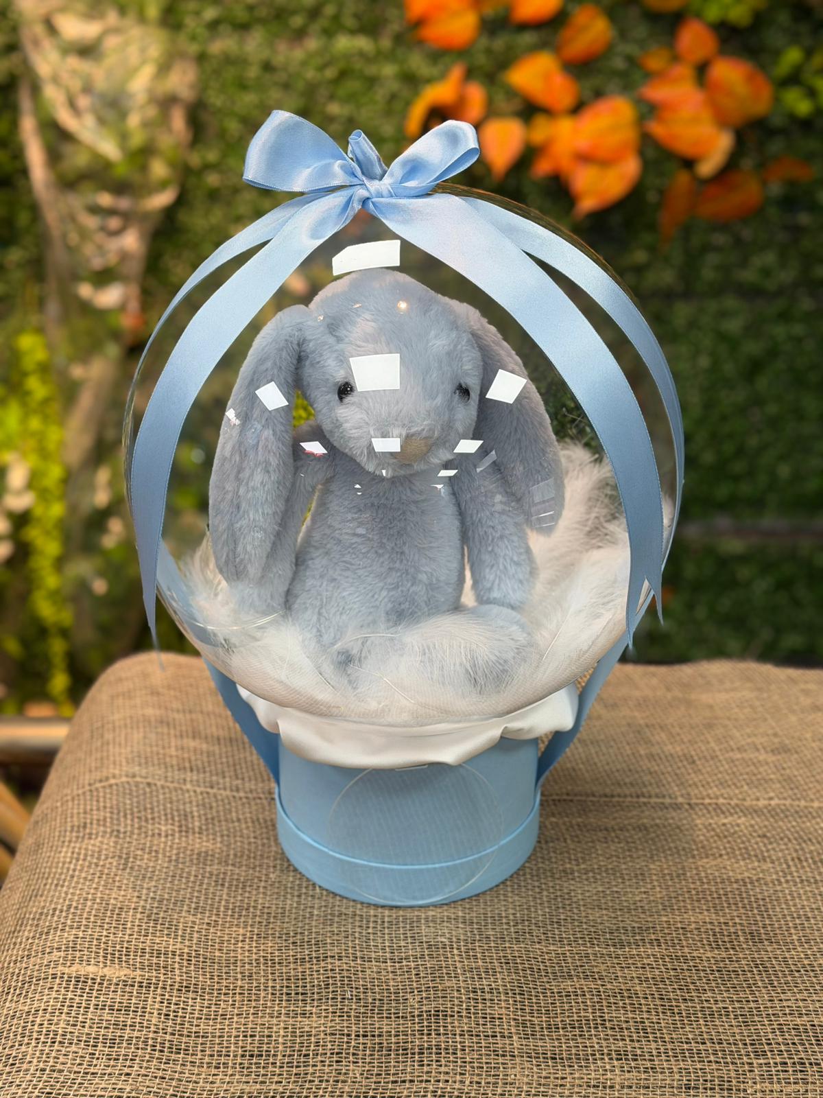 Mavi Tavşanlı Bobo Balon - Görsel 2