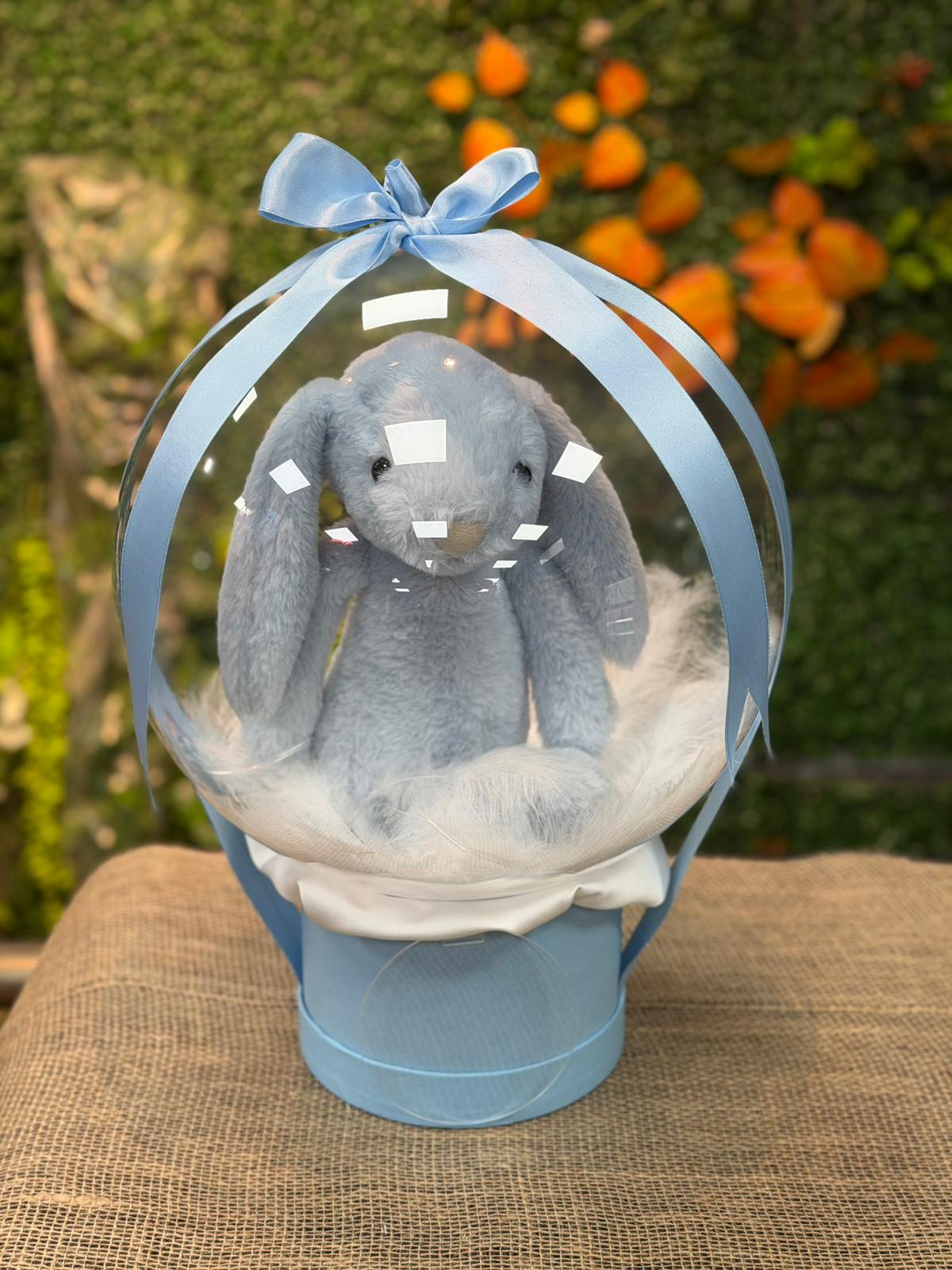 Mavi Tavşanlı Bobo Balon - Görsel 3