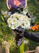 Beyaz Gerbera Papatya Buketi