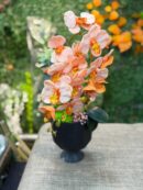 Yapay Çift Dallı Turuncu Orkide