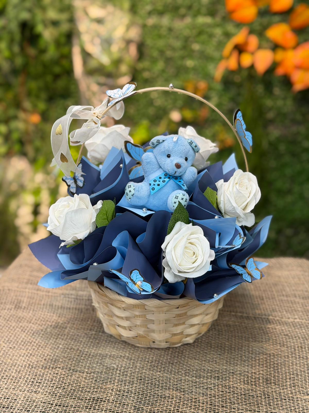 Hoş geldin Bebek Sepeti Mavi - Görsel 2