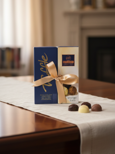 Elit Gourmet Collection Truffle Çikolata [ Bitter & Sütlü & Beyaz Çikolatalı ]
