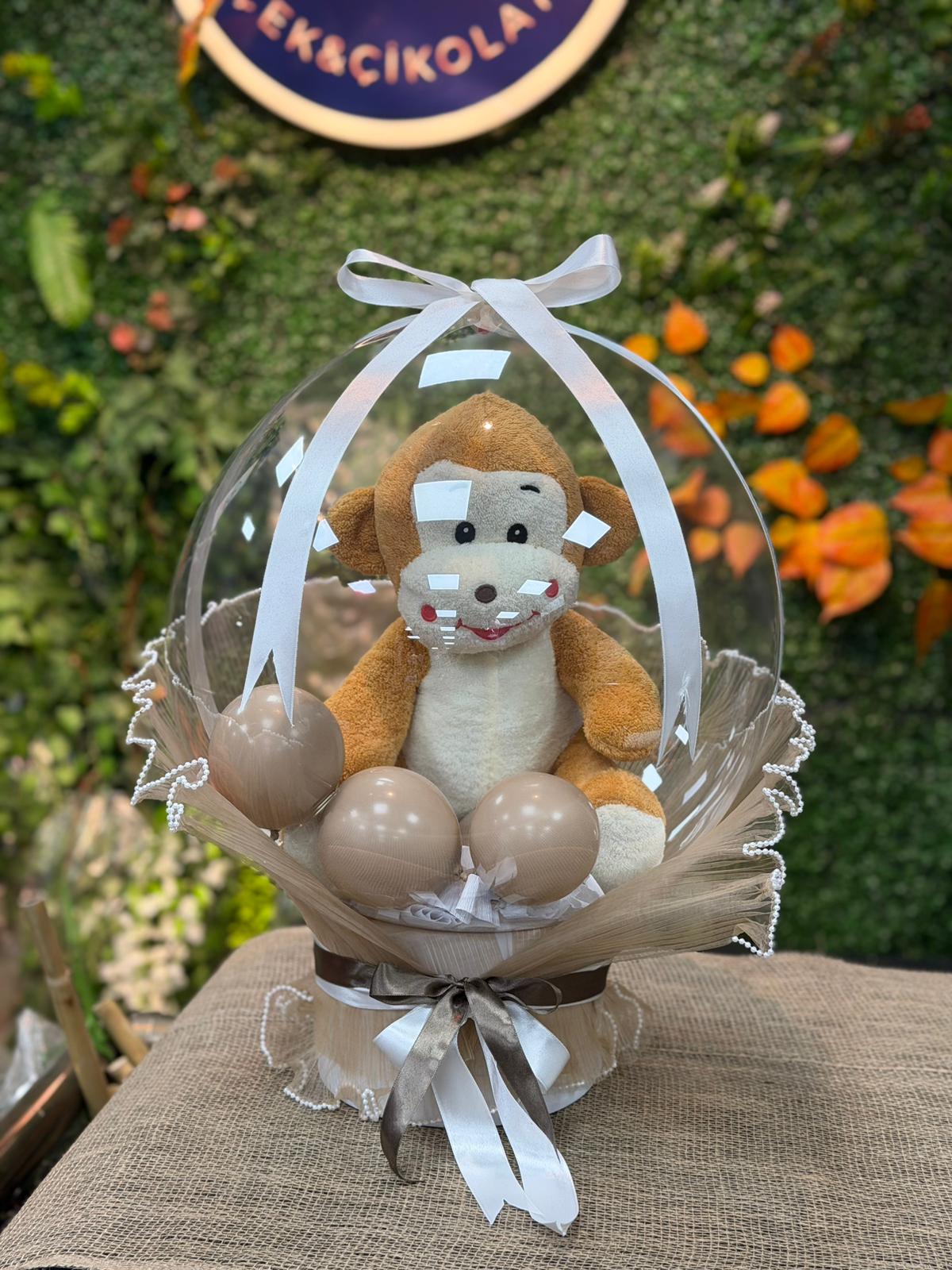 Maymun Kardeş Bobo Balon - Görsel 3