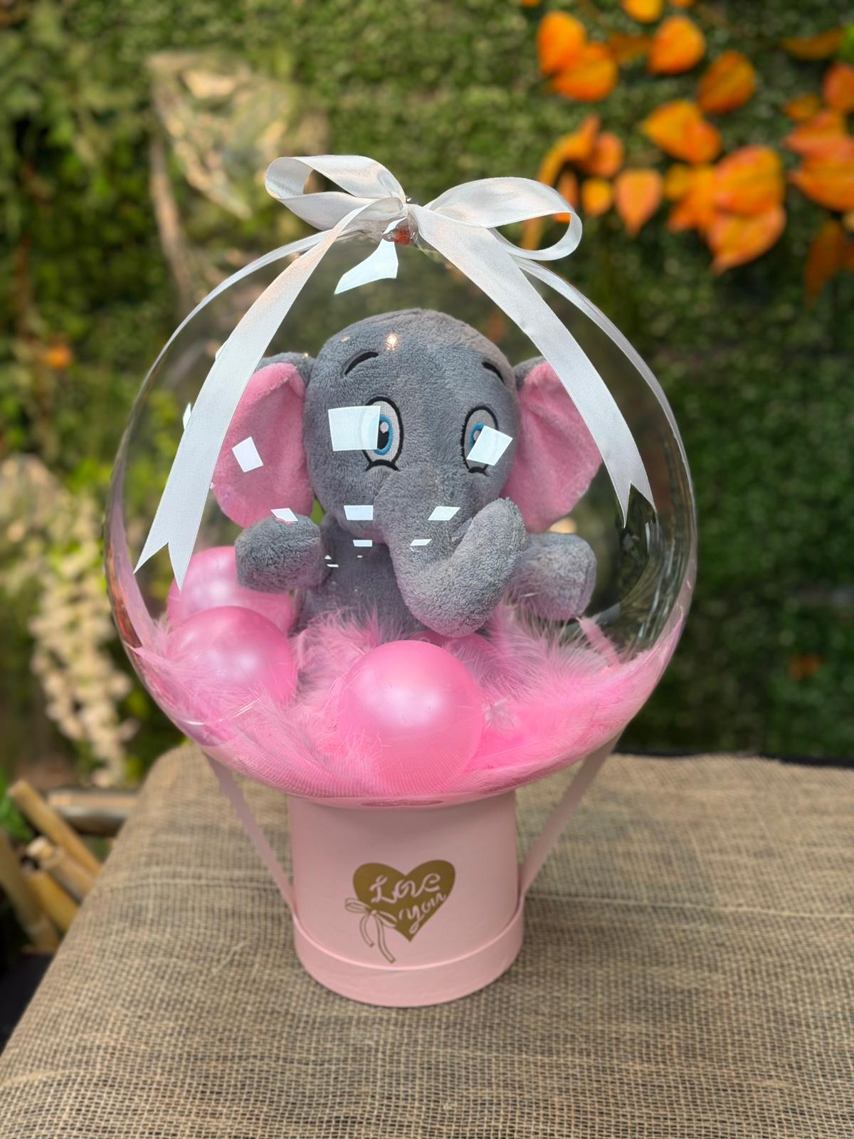 Sevimli Fil Bobo Balon - Görsel 3